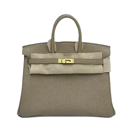 Hermes Birkin 25 Beige Marfa GHW